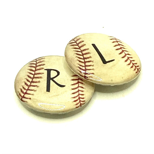 Baseball Xray Markers Circle customized with 2-3 Initials