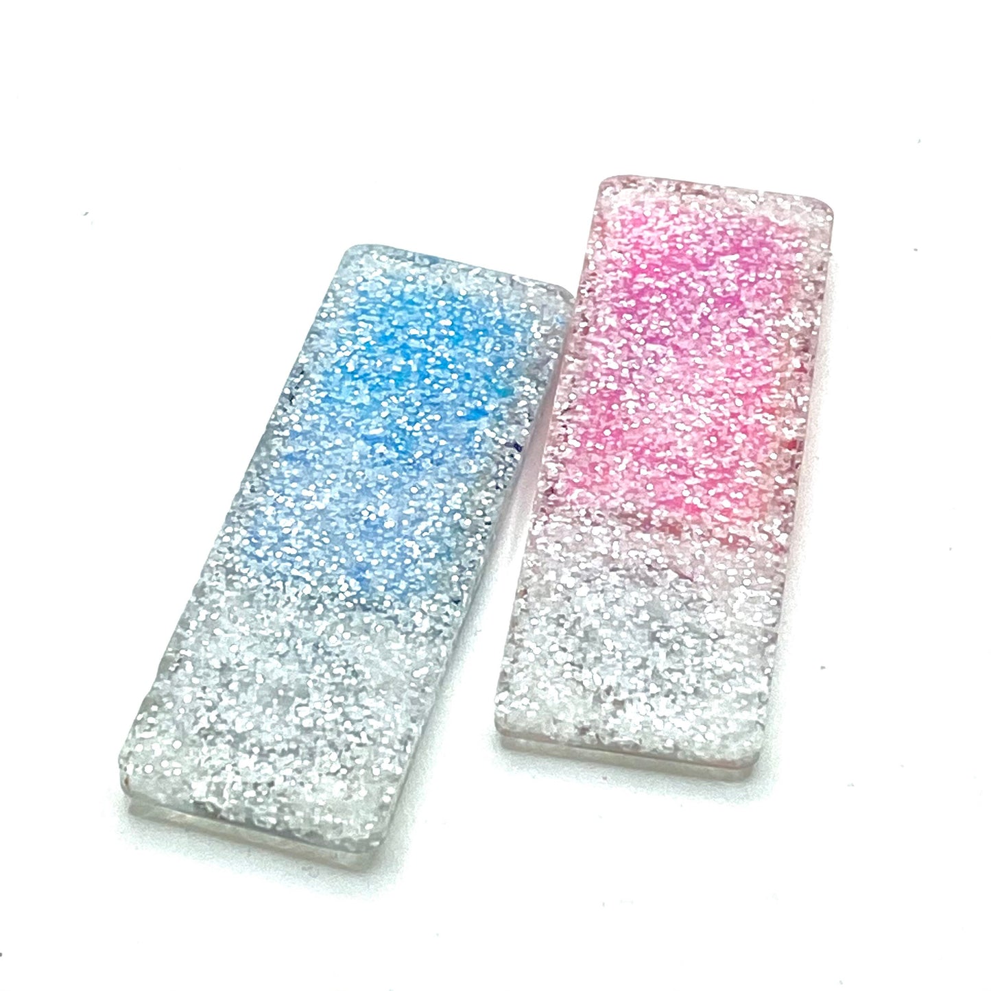 BB Position Bead White Glitter Base Neon Xray Markers Customized with 2-3 initials