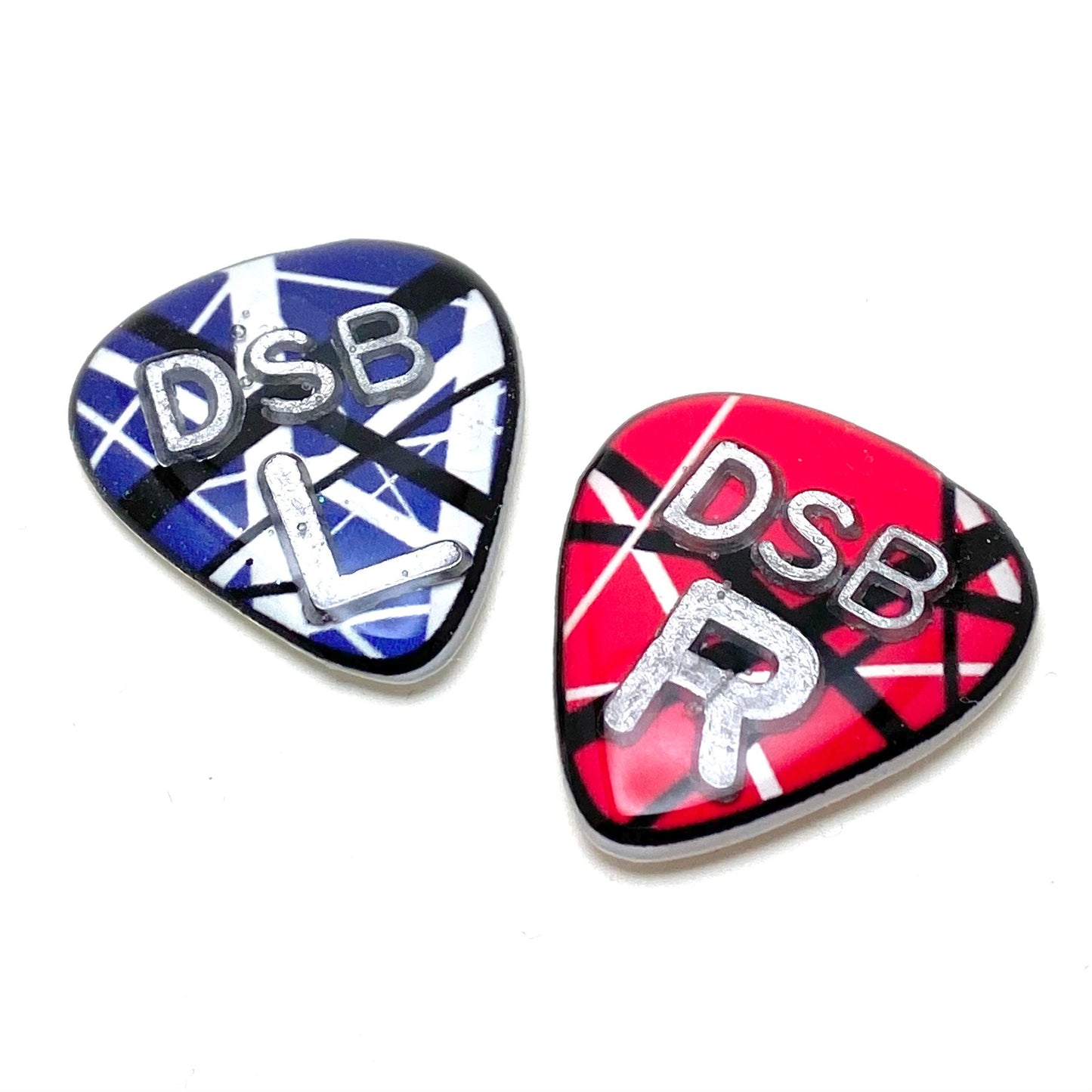 Guitar Pick Xray Markers Customized with 2-3 Initials