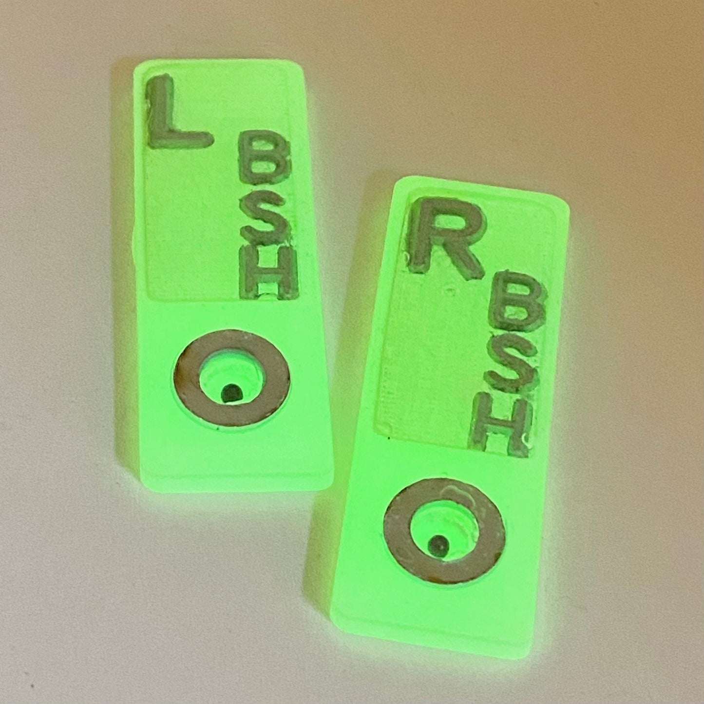 GLOW BB Position Bead Xray Markers Customized with 2-3 initials