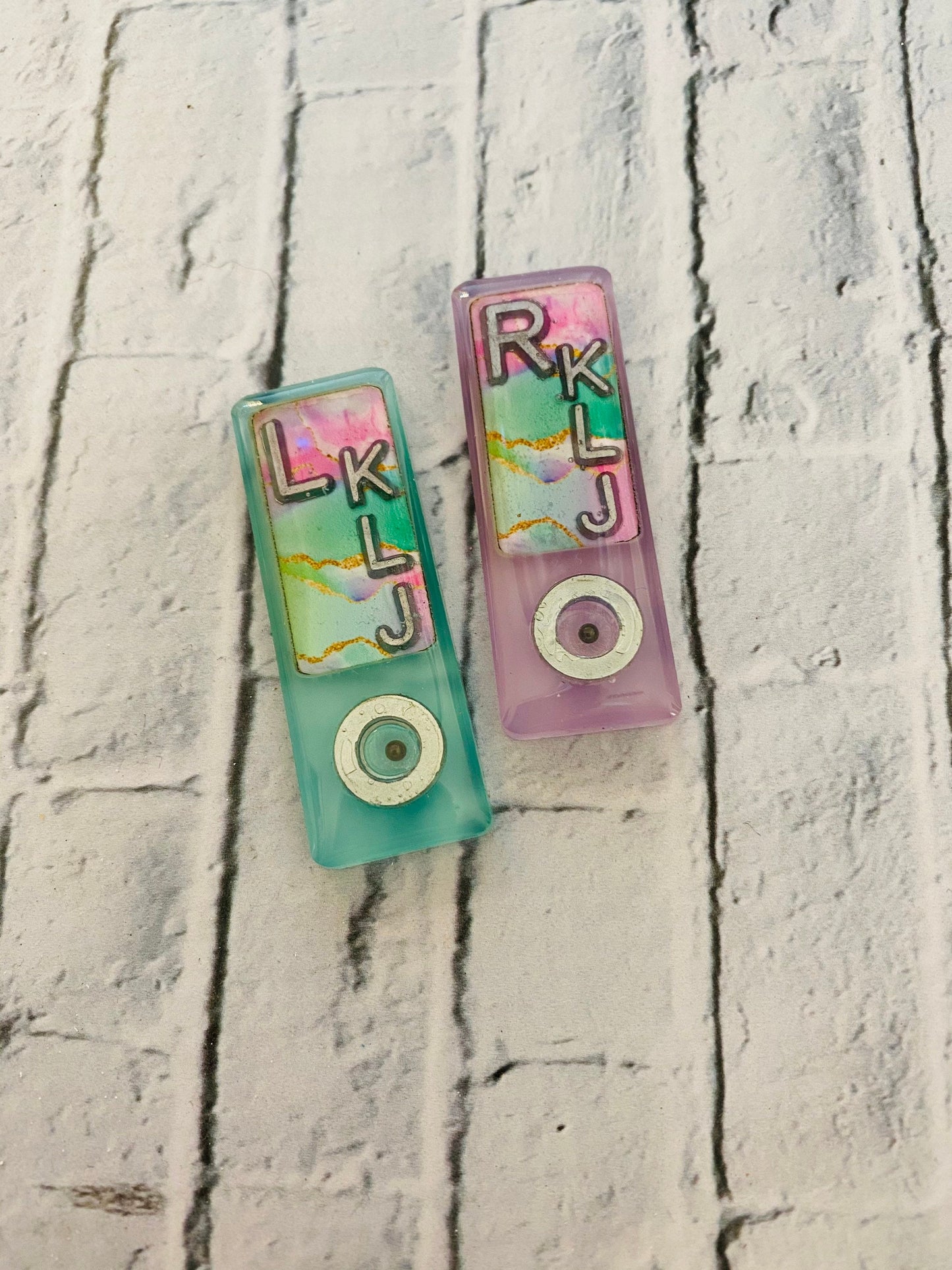 Xray Markers Pastel Marble Agate with BB’s