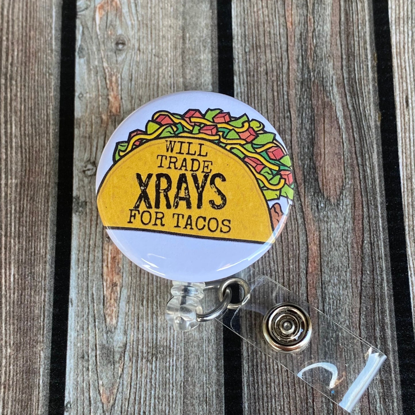 Badge Reel Will Trade Xrays for Tacos