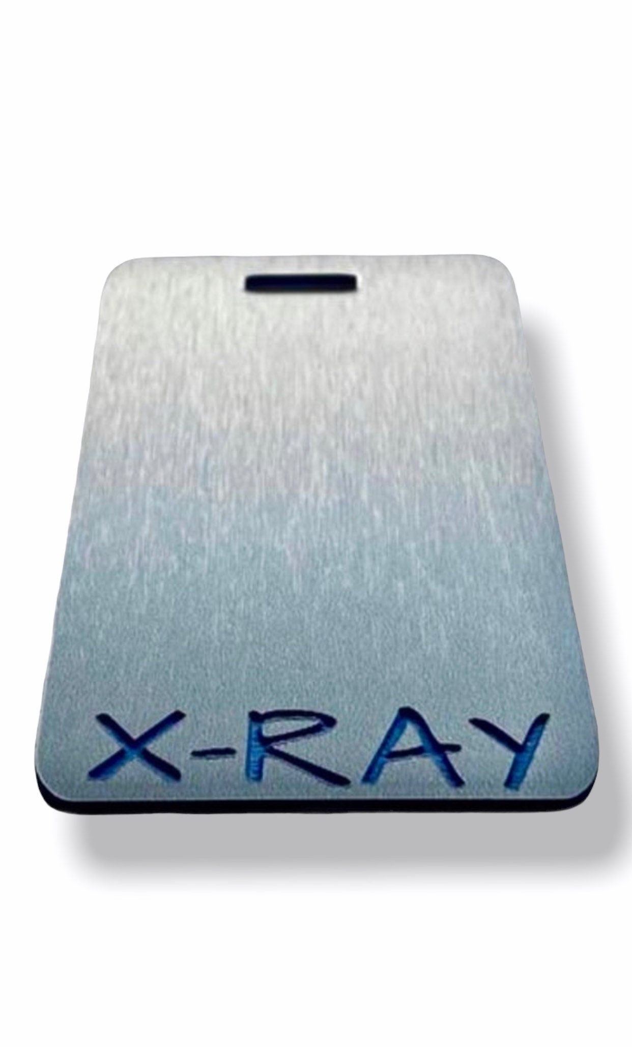 Rad Pad with Etched Wording if your choice for Holding Xray Markers