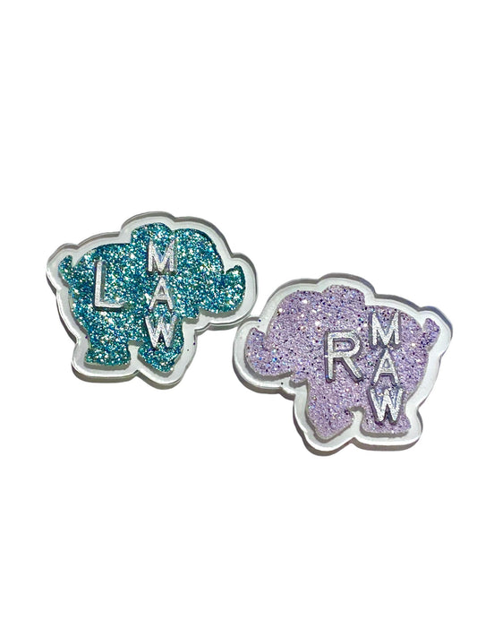 Baby Elephant Xray Markers Customized with Initials