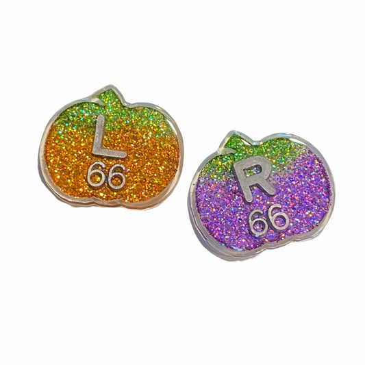 Halloween Xray Markers Customized with Initials
