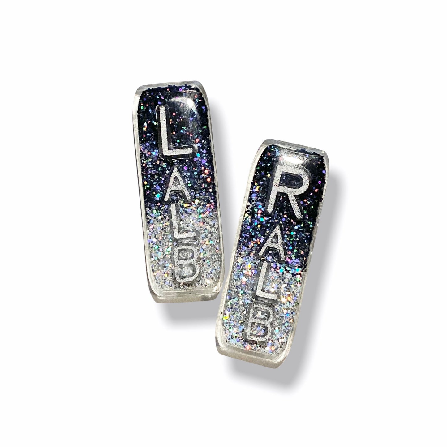 Silver Smoke Ombre Pediatric Xray Markers