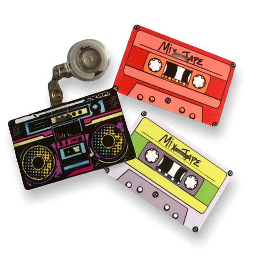 80's Boombox or Mix Tape RadPad for Holding Xray Markers