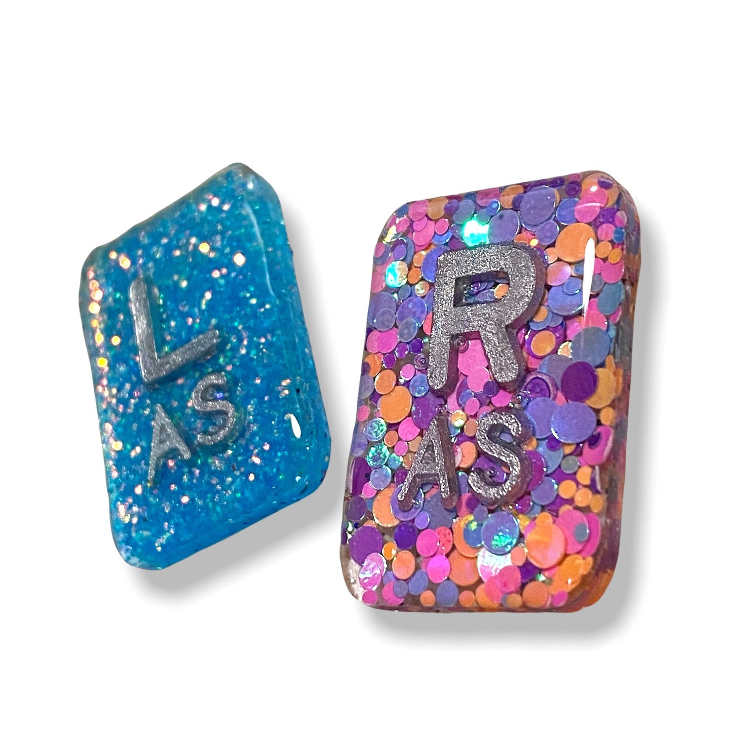 Party Dots Xray Markers Customized with 2-3 Initials