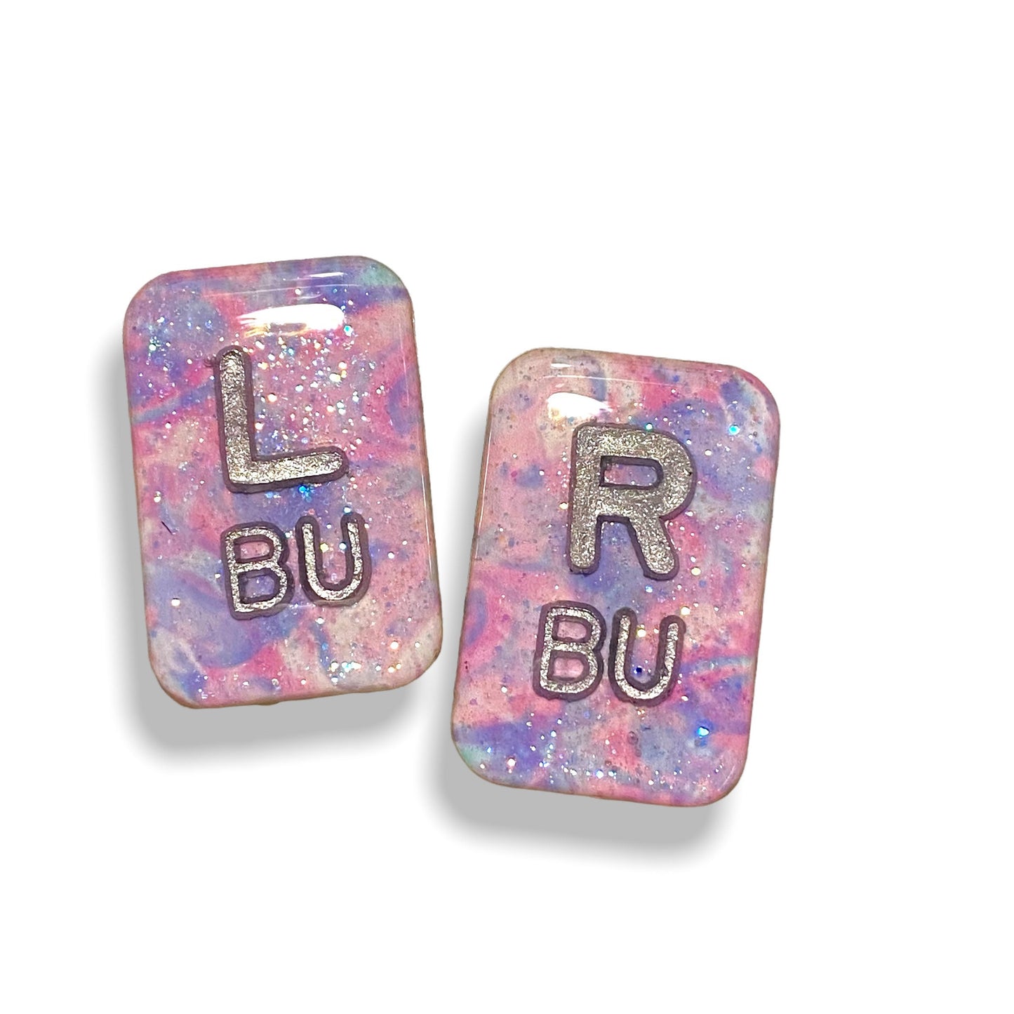 Xray Markers Marbled Pastel Pink and Purple