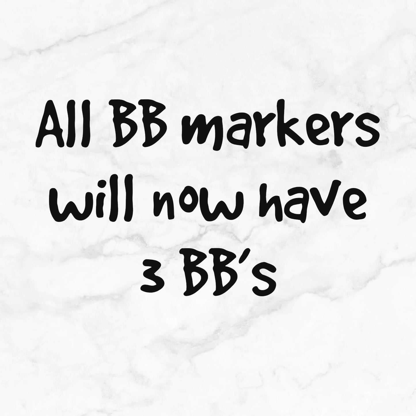 Xray Markers Glow with BB’s